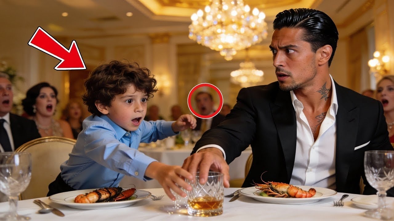 Un enfant lit les lèvres de 4 tueurs russes et dévie la fourchette avant que le parrain ne mang