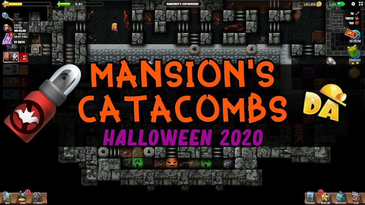 7 Mansion's Halloween 2020 (PC) Diggy's Adventure YouTube