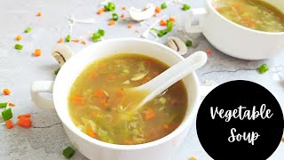 Vegetable Soup Restuarant Style|വെജിറ്റബിൾ സൂപ്പ് ഉണ്ടാക്കാം |Healthy Soup Recipe|#79