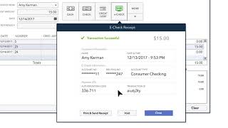 QuickBooks Desktop Payments Receive Payments Using Credit Cards or Bank Transfers