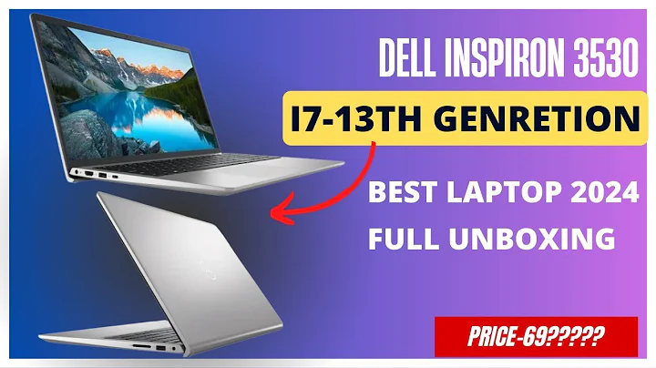 최신 Dell Inspiron 3530 i7-13세대 노트북 언박싱 및 리뷰