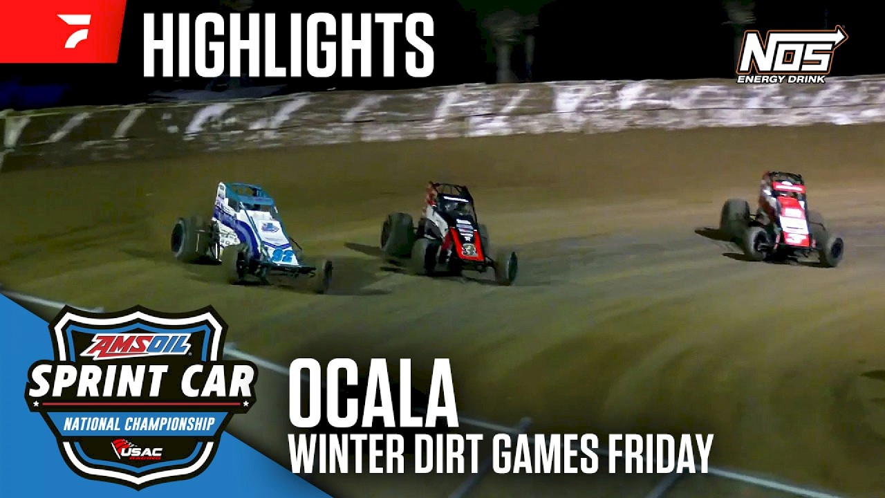 𝑯𝑰𝑮𝑯𝑳𝑰𝑮𝑯𝑻𝑺: USAC AMSOIL National Sprint Cars | Ocala Speedway | February 13, 2026