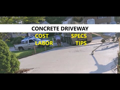 How much does a Concrete Driveway Cost? FIVE things to consider | Consumer guide | Must watch