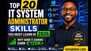 Top 20 IT System Administrator Skills You Must Learn in 2026 | Why Some IT Admins Earn €120K+