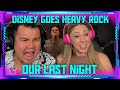 First Time Reaction to DISNEY goes HEAVY ROCK | with Our Last Night | THE WOLF HUNTERZ Jon and Dolly