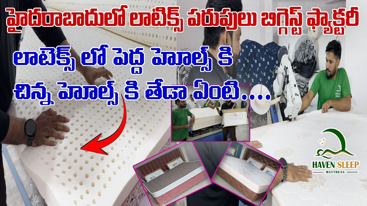 HAVEN SLEEP MATTRESS | All Types of Matressess | 2 Pillows, 1 Bed Protector Free