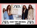 ZARA AUTUMN FALL WNTER COAT HAUL 2020 | ZARA *NEW IN* COAT TRY ON HAUL