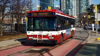 TTC #1068 on route 509B takeoff