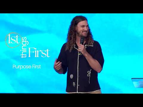 First Things First | Purpose First | Ps Alex Lee