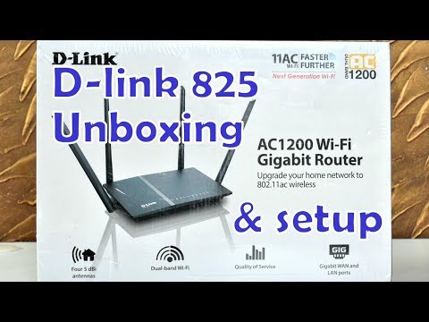 D'Link DIR - 825 | Dual Band WiFi Router | Gigabit | Unboxing & Configuration | Erfahrung Daily.