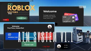 ATM System V1.1 Roblox - Fushionix
