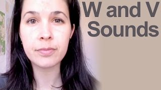 Mixing Up V \& W sounds: American English Pronunciation