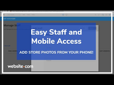 Create an Online Store Staff Portal for Mobile Uploads | + more!