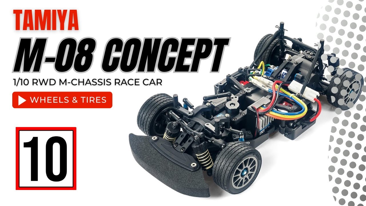 WHEELS & TIRES | Tamiya M-08 Concept 1/10 RWD Touring Car