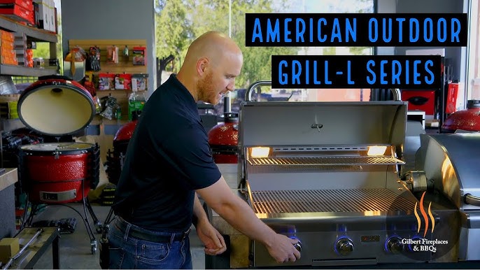 AOG American Outdoor Grill L Series 30" Built-In Grill - 30NBL - YouTube