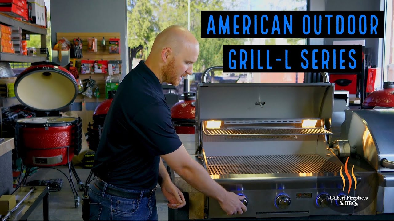 American Outdoor Grill 24 T- Series In-Ground Post Gas Grill