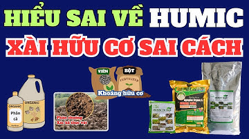 Hiểu sai về humic và xài hữu cơ sai cách | Sử dụng humic, hữu cơ như thế nào hiệu quả?