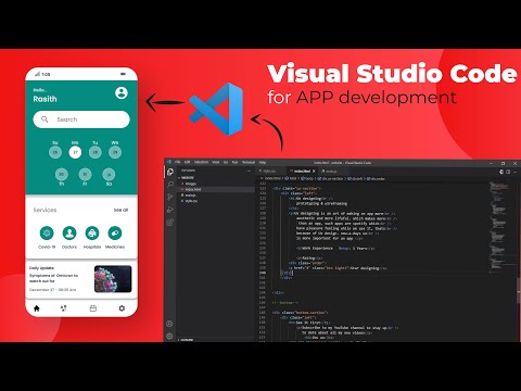 How to create FLUTTER project in  Visual Studio Code || App development in Visual Studio Code(part1)