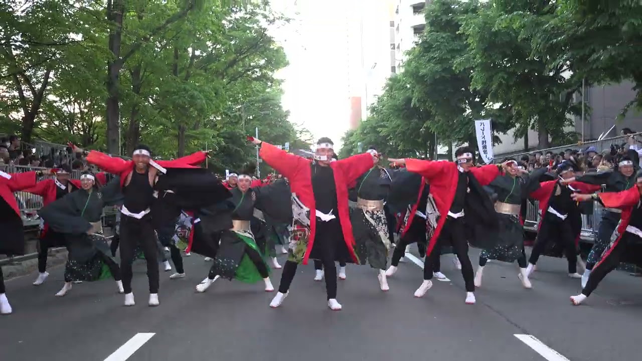 笑゛ 2025YOSAKOIソーラン祭り ファイナルパレード 1本目