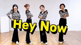 Video thumbnail of "Hey Now Line Dance (Easy Improver) #시카고 #안젤라"