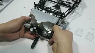 Group 01 Stage 21 + 22 + 23 - Bauvideo LE102 - LEGRAND 1/8 MB 300 SLR