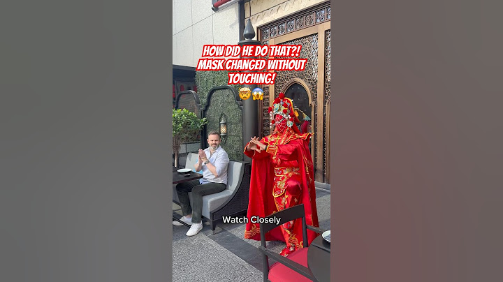 How Did He Do That?! Mask Changed Without Touching! 🤯