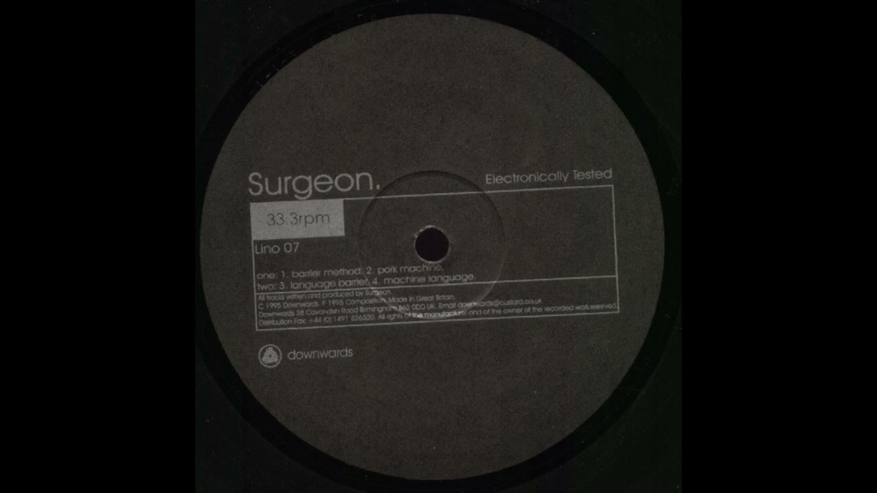 🎧今日はどんなレコードを買ったの？｜1997年： SURGEON編 | UKハード