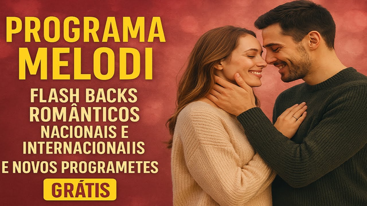 PROGRAMA ROMANTICO  DE 03HRS  MELODI  FLASH BACKS ANOS  70 - 80 - 90  E NOVOS PROGRAMETES