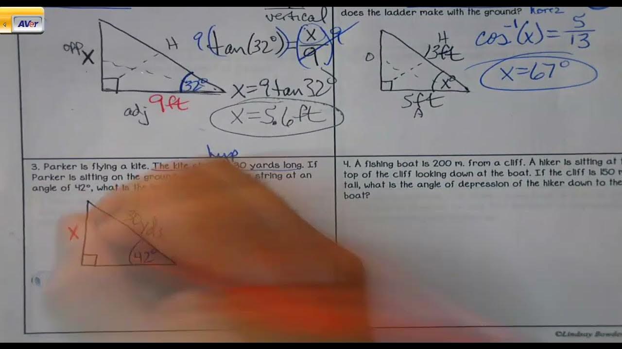 Trig Applications Lesson - YouTube