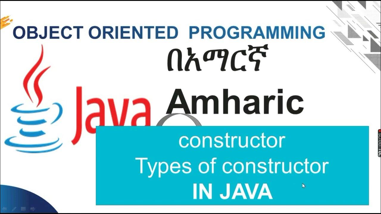 Java Constructor and Types of Java Constructor - YouTube