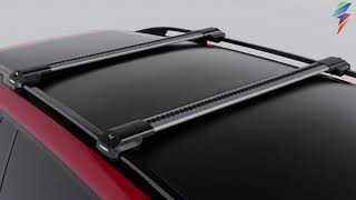 THUNDER TRX1 Raised Rail Roof Rack Cross Bars Installation Guide