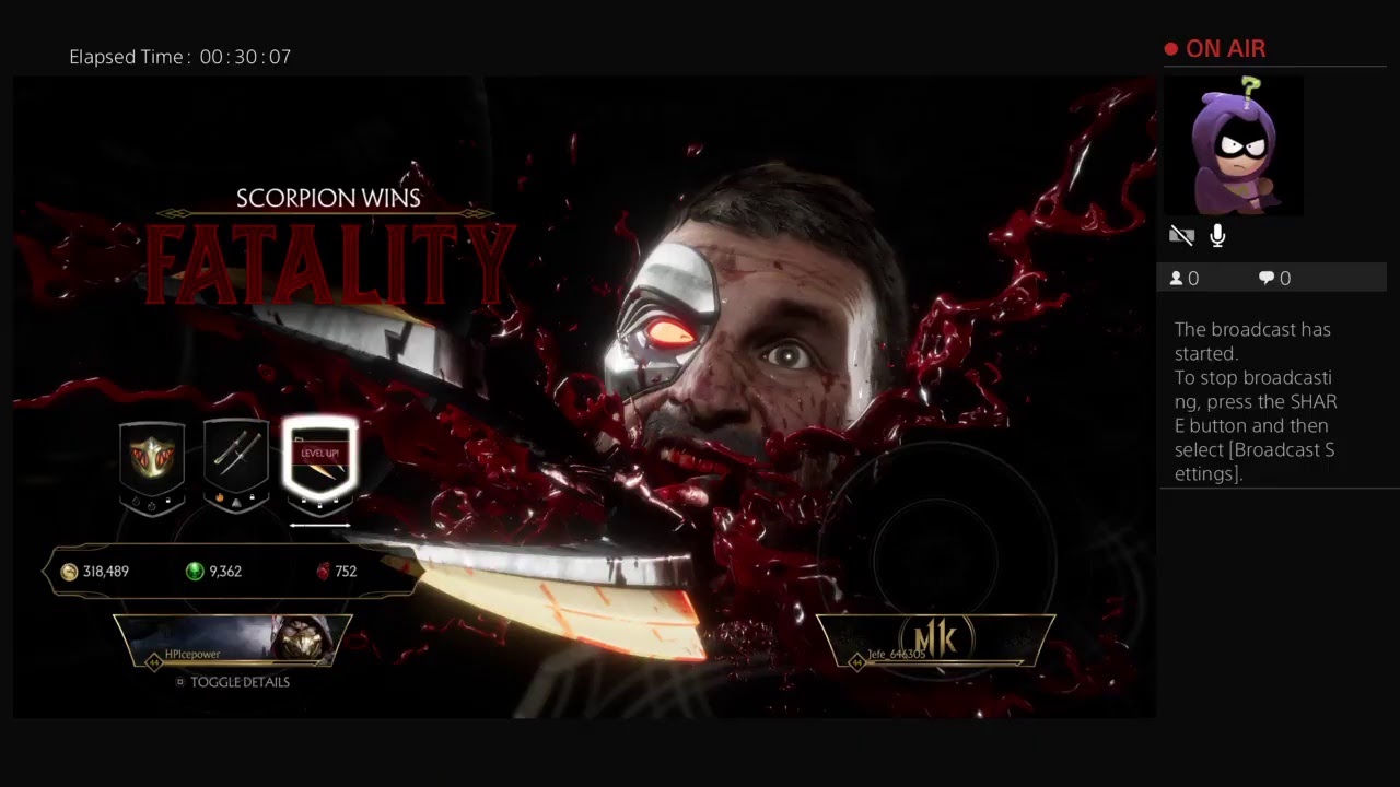 MK11 Scorpion Live stream