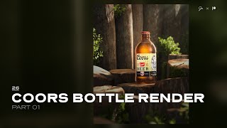 Famous Coors Bottle Render Breakdown   Part 01 Profile