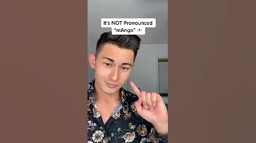 How Manga Is ACTUALLY Pronounced 