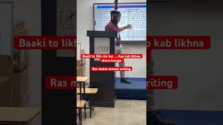 Ras mains answer writing program by Tej Civils ras #tejcivils #motivation