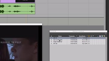 Laying Out a Cue in ProTools