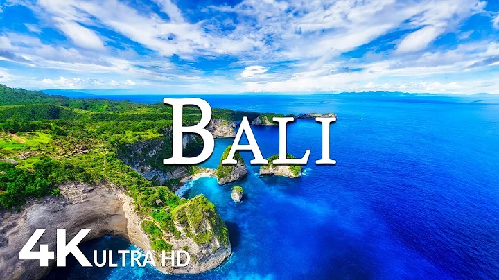 FLYING OVER BALI (4K UHD) - Soothing Music Along With Beautiful Nature Video - 4K Video ULTRA HD