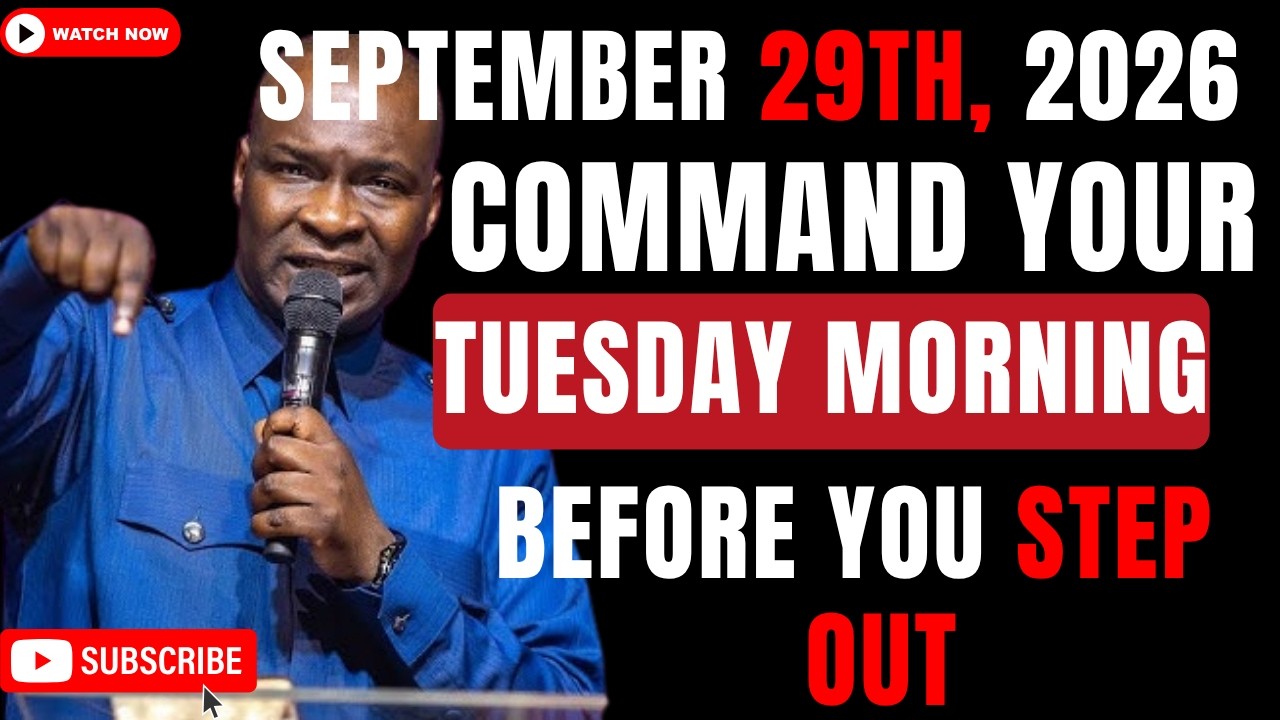 🔴 11TH SEPTEMBER, 2026: COMMAND YOUR FRIDAY MORNING BEFORE YOU STEP OUT | APOSTLE JOSHUA SELMAN