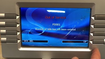 How to Determine Operator/Service/Master Password on your GenMega ATM