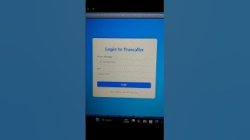 Truecaller Login Page Design with HTML & CSS | Modern UI Tutorial