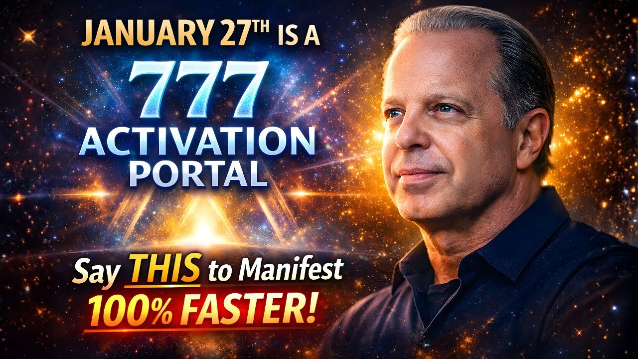 January 27th Is a 777 Activation Portal – Say THIS and Manifest 100% Faster! | DR JOE DISPENZA