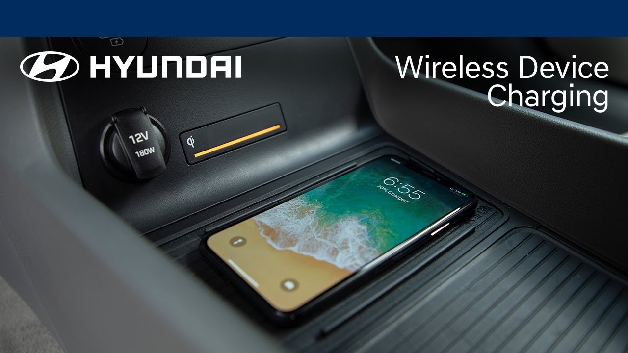 How To Use Wireless Device Charging | Hyundai