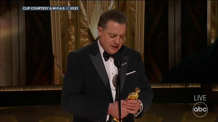 Brendan Fraser's acceptance speech for Best Actor at 2023 Oscars - DayDayNews