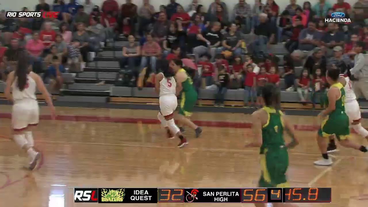 Idea Quest vs San Perlita Girls Basketball San Perlita Tournament 2019