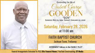 Celebrating the Life of Casbert George Gooden "Son"