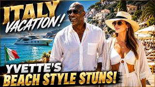 Michael Jordan's wife, Yvette Prieto, shows effortless beach style while in Italy