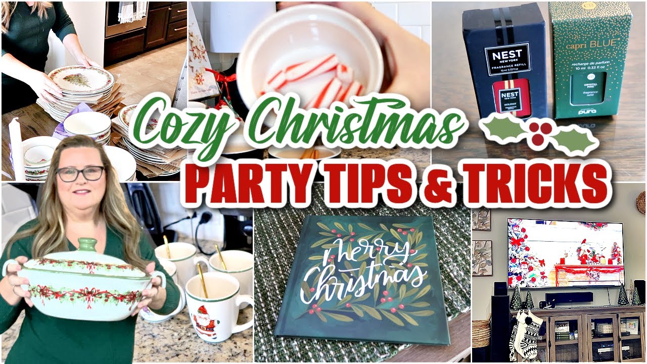 CHRISTMAS PARTY PREP CHRISTMAS PARTY TIPS & TRICKS MOM TO MOMS