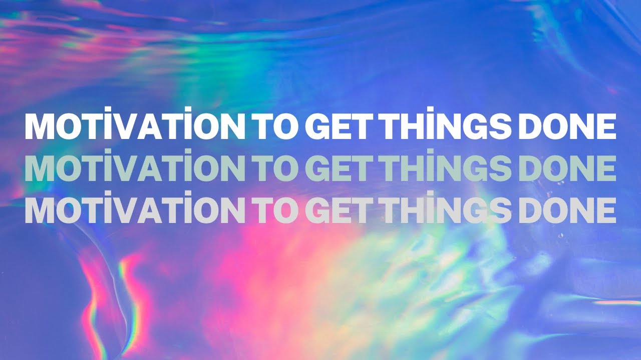 Motivation To Get Things Done done - Whisper Affirmations - ASMR (Ambient Music) - 10.5 Hours