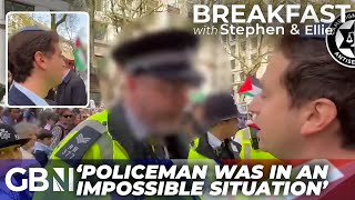 WATCH: Met police RE-APOLOGISE for officer threatening to arrest 'openly Jewish' man at Gaza march