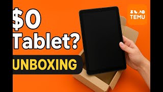 I Got This Tablet Almost for FREE on Temu 😱 Unboxing + Test